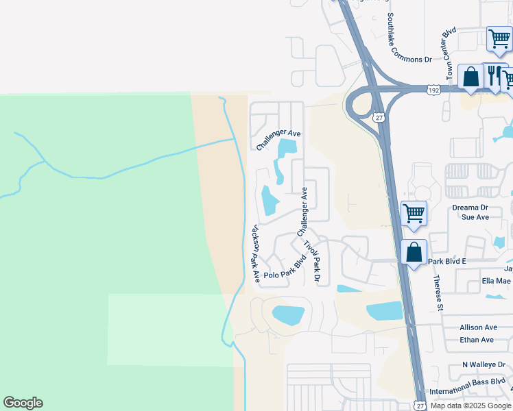map of restaurants, bars, coffee shops, grocery stores, and more near 274 Jackson Park Avenue in Davenport