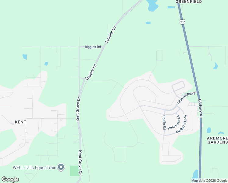 map of restaurants, bars, coffee shops, grocery stores, and more near Palapa Loop in Brooksville