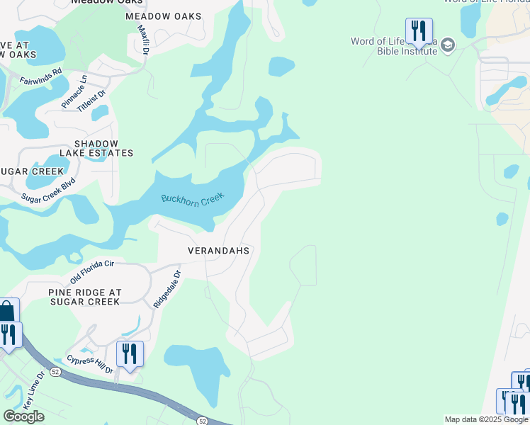 map of restaurants, bars, coffee shops, grocery stores, and more near 12644 White Bluff Road in Hudson