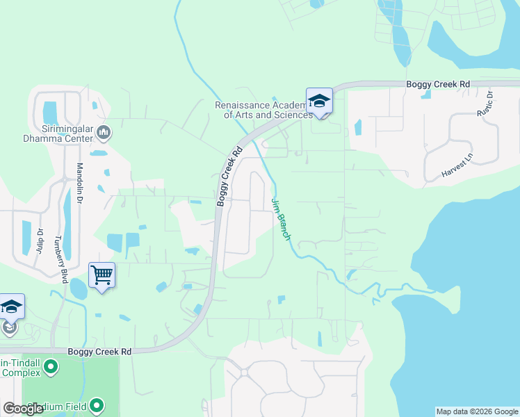 map of restaurants, bars, coffee shops, grocery stores, and more near 2931 Slough Creek Drive in Kissimmee