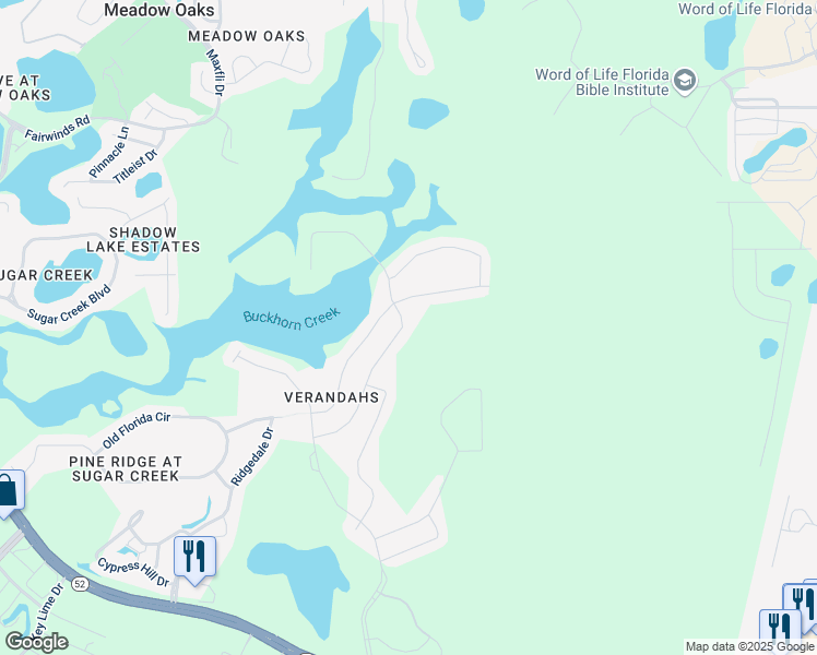 map of restaurants, bars, coffee shops, grocery stores, and more near 12644 White Bluff Road in Hudson