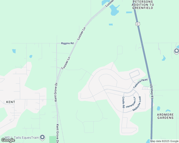 map of restaurants, bars, coffee shops, grocery stores, and more near 18395 Cortes Creek Boulevard in Spring Hill