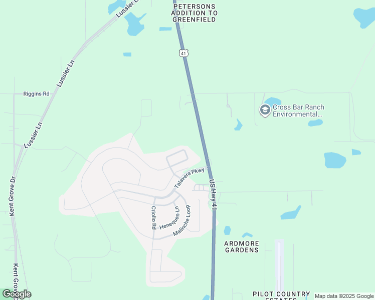 map of restaurants, bars, coffee shops, grocery stores, and more near 18946 Diego Circle in Spring Hill