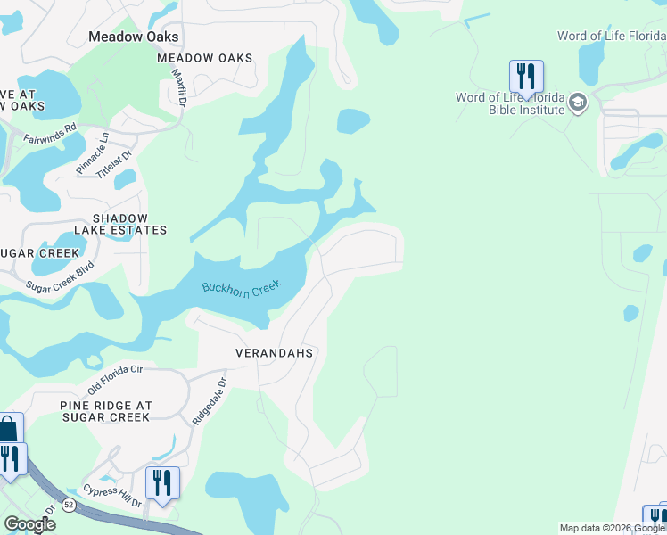 map of restaurants, bars, coffee shops, grocery stores, and more near 12751 Saulston Place in Hudson