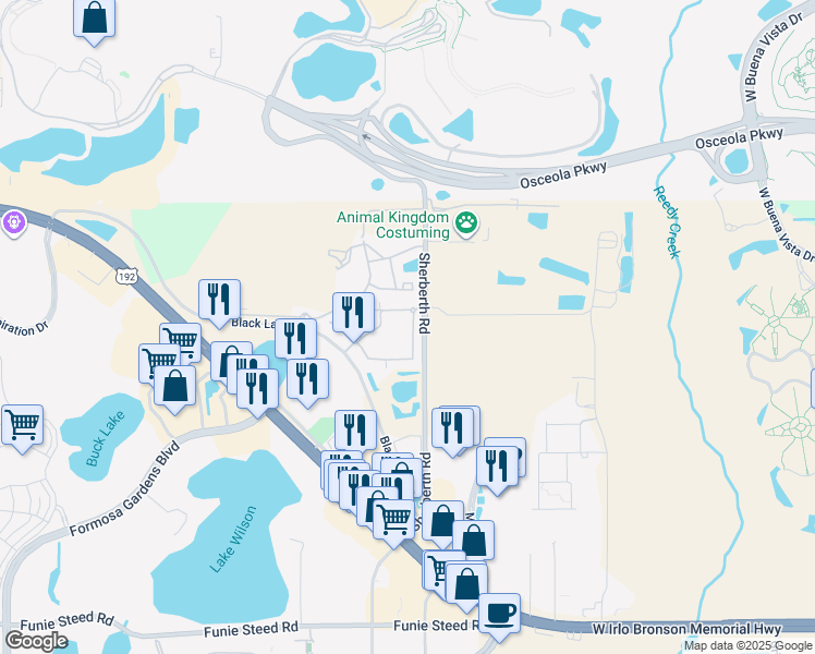 map of restaurants, bars, coffee shops, grocery stores, and more near in 