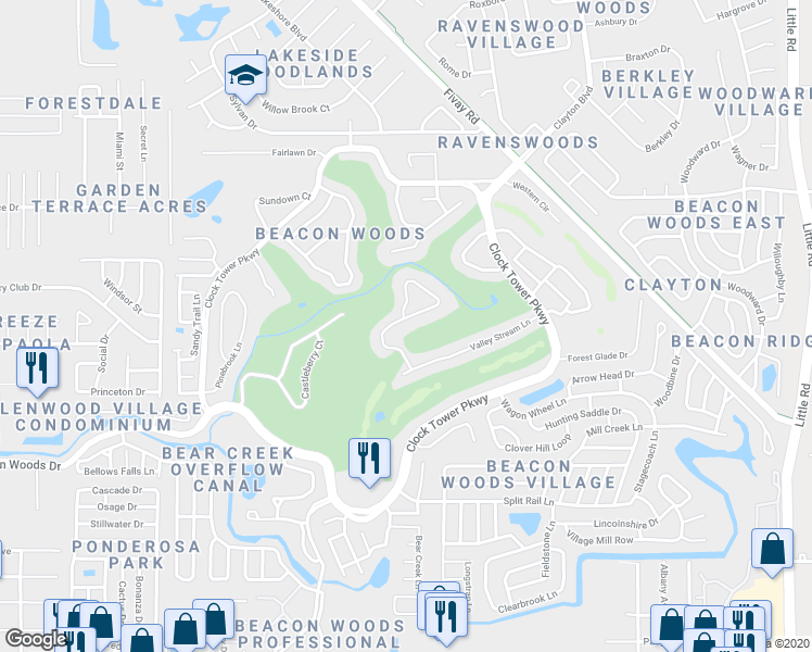map of restaurants, bars, coffee shops, grocery stores, and more near 12808 Ironwood Circle in Hudson