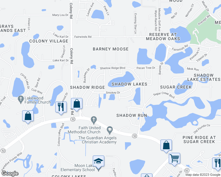 map of restaurants, bars, coffee shops, grocery stores, and more near 12319 Smokey Drive in Hudson