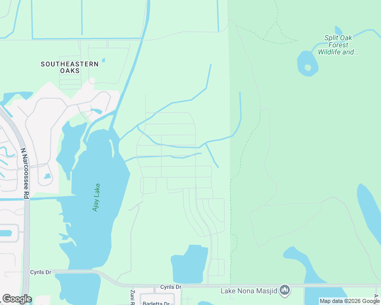map of restaurants, bars, coffee shops, grocery stores, and more near 3151 Springhead Court in St. Cloud