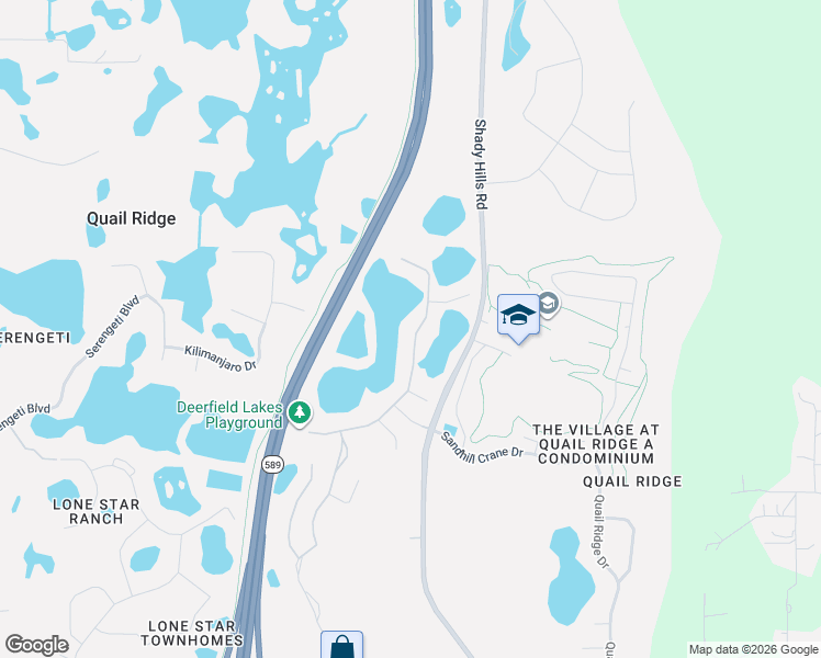 map of restaurants, bars, coffee shops, grocery stores, and more near 12753 Drakefield Drive in Spring Hill