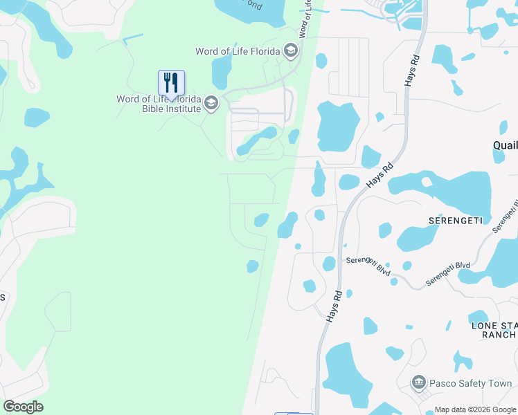 map of restaurants, bars, coffee shops, grocery stores, and more near 14694 Abasail Lane in Hudson