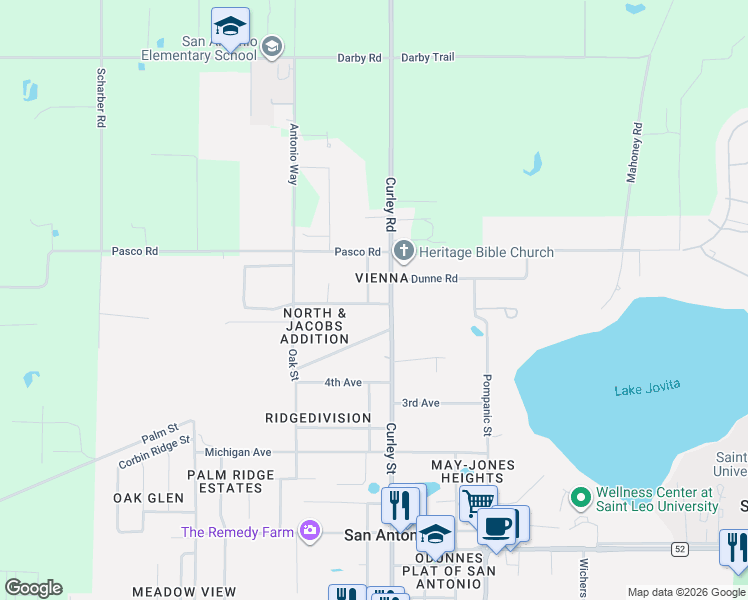 map of restaurants, bars, coffee shops, grocery stores, and more near 12918 Magnolia Street in San Antonio