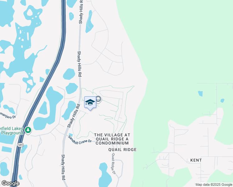 map of restaurants, bars, coffee shops, grocery stores, and more near 16818 Midsummer Lane in Spring Hill