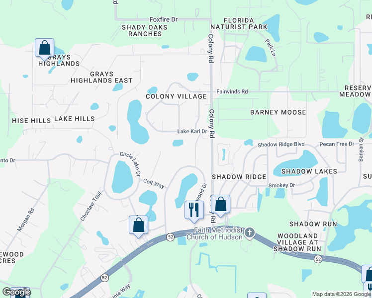 map of restaurants, bars, coffee shops, grocery stores, and more near 12919 Post Road in Hudson