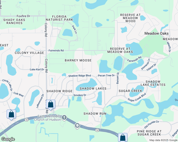 map of restaurants, bars, coffee shops, grocery stores, and more near 13009 Moose Lane in Hudson
