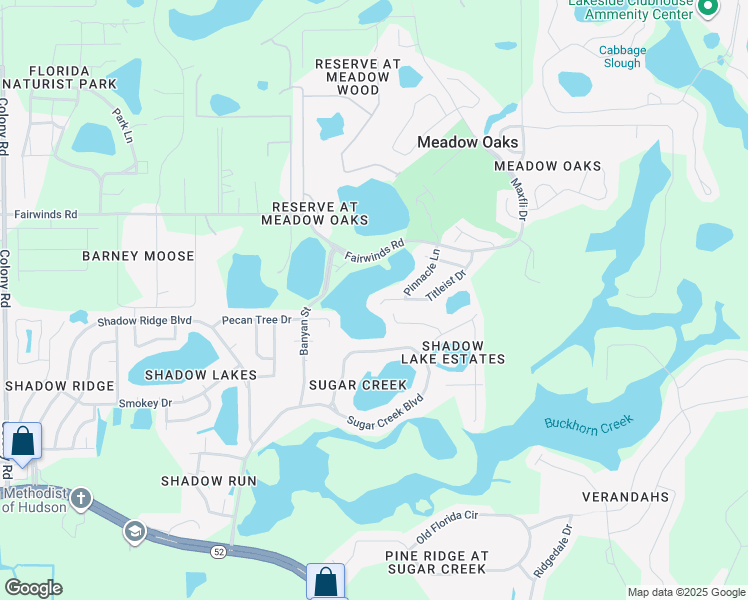 map of restaurants, bars, coffee shops, grocery stores, and more near 12929 Titleist Drive in Hudson