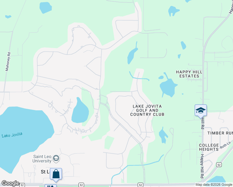 map of restaurants, bars, coffee shops, grocery stores, and more near 34234 Perfect Drive in Dade City