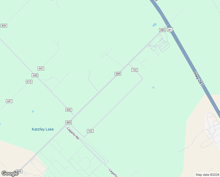 map of restaurants, bars, coffee shops, grocery stores, and more near 1242 Farm to Market Road 889 in George West