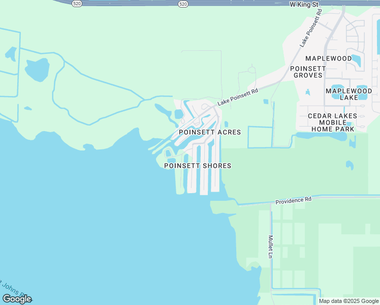 map of restaurants, bars, coffee shops, grocery stores, and more near 829 Egret Road in Cocoa