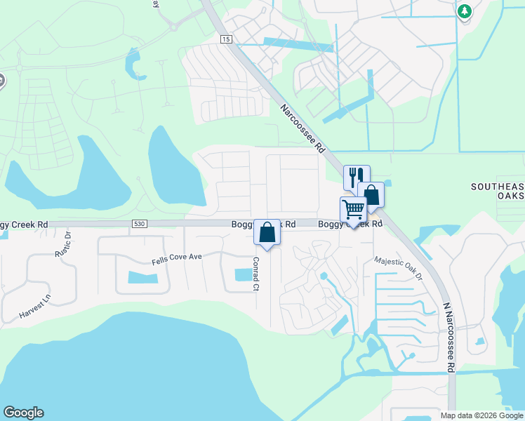 map of restaurants, bars, coffee shops, grocery stores, and more near 14986 Fells Lane in Orlando