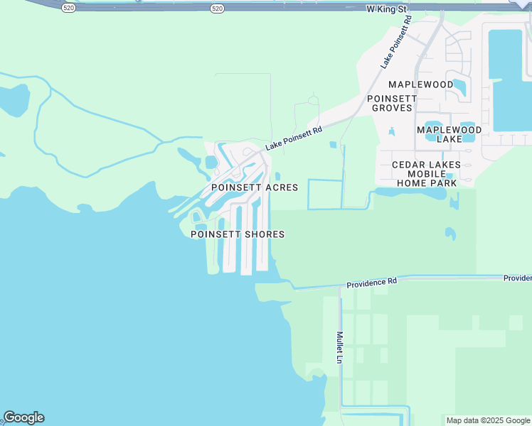 map of restaurants, bars, coffee shops, grocery stores, and more near 817 Mallard Road in Cocoa