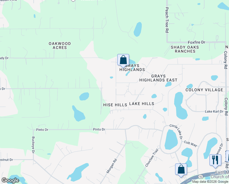 map of restaurants, bars, coffee shops, grocery stores, and more near 11034 Black Walnut Street in Hudson
