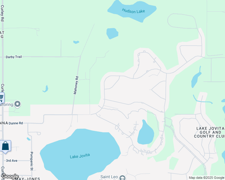 map of restaurants, bars, coffee shops, grocery stores, and more near 13220 Legends Trail in Dade City