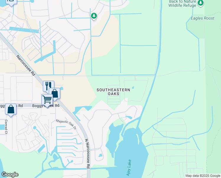 map of restaurants, bars, coffee shops, grocery stores, and more near 11150 Clapp Simms Duda Road in Orlando