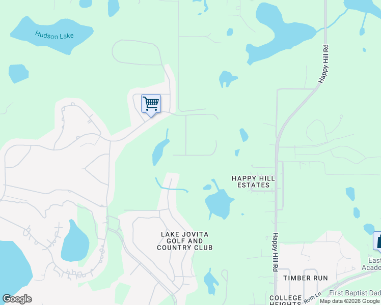 map of restaurants, bars, coffee shops, grocery stores, and more near 13302 Trailing Moss Drive in Dade City
