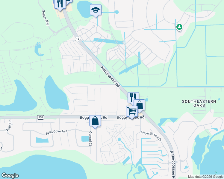 map of restaurants, bars, coffee shops, grocery stores, and more near 14727 Fells Lane in Orlando