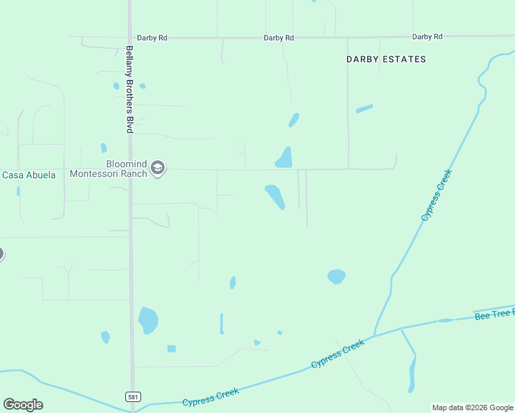 map of restaurants, bars, coffee shops, grocery stores, and more near 28224 Miller Road in Dade City
