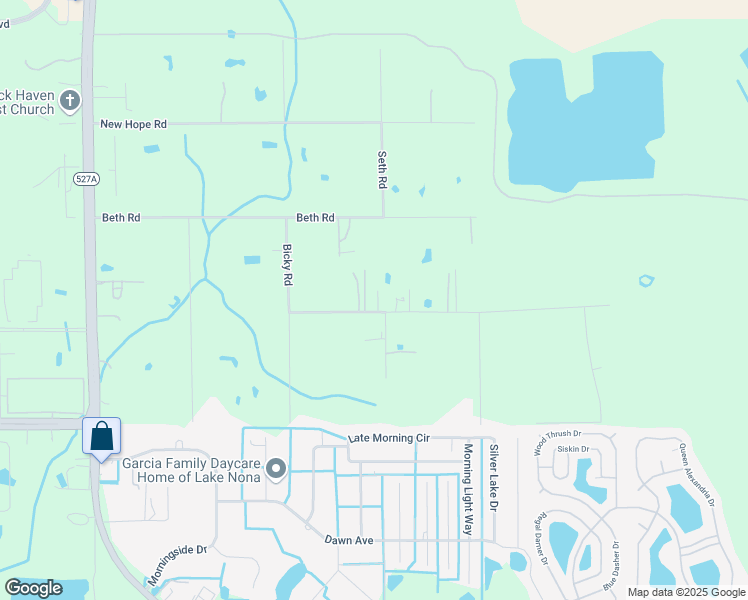 map of restaurants, bars, coffee shops, grocery stores, and more near 6810 Whispering Pines Road in Orlando
