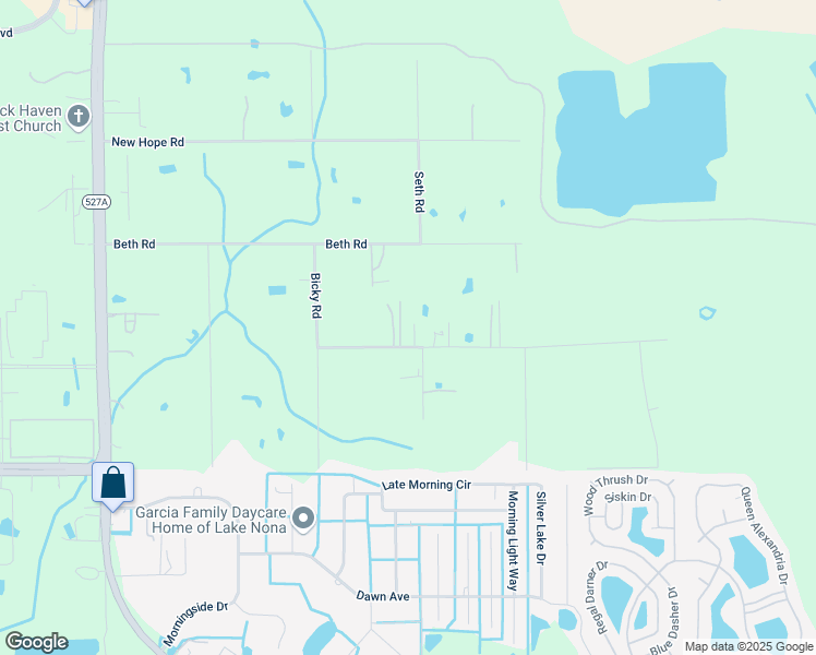 map of restaurants, bars, coffee shops, grocery stores, and more near 6747 Whispering Pines Road in Orlando