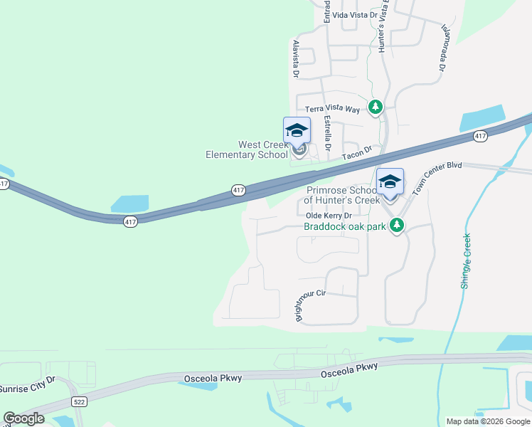 map of restaurants, bars, coffee shops, grocery stores, and more near 6031 Fender Court in Orlando