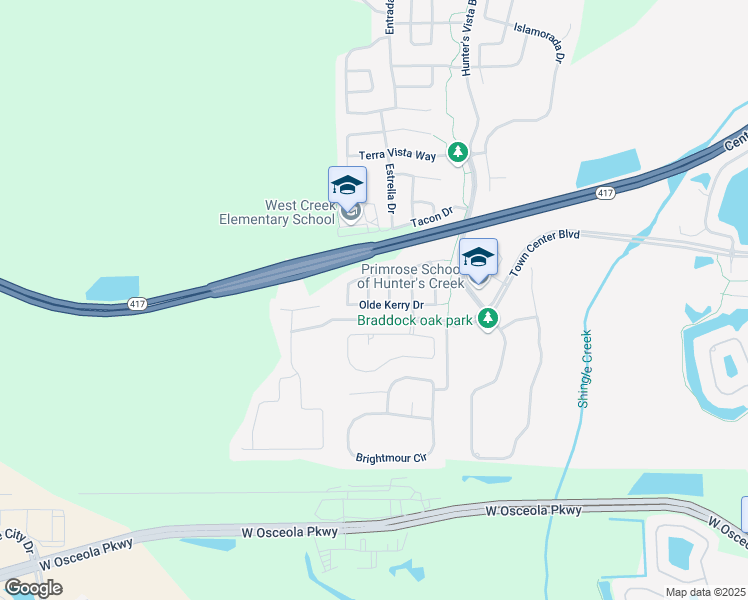 map of restaurants, bars, coffee shops, grocery stores, and more near 14331 Cheverleigh Drive in Orlando