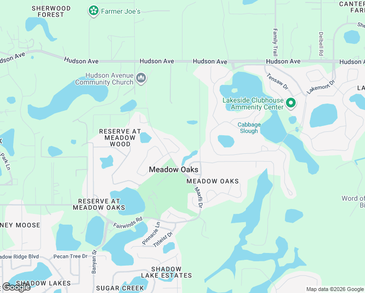 map of restaurants, bars, coffee shops, grocery stores, and more near 13235 Golf Ridge Place in Hudson