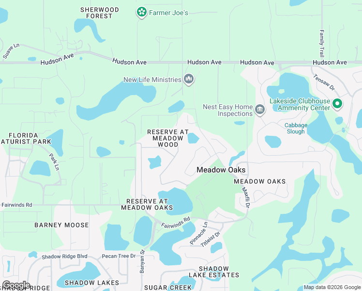 map of restaurants, bars, coffee shops, grocery stores, and more near 13546 Niti Drive in Hudson