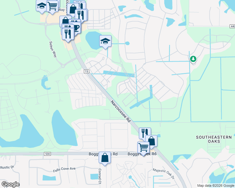 map of restaurants, bars, coffee shops, grocery stores, and more near 14127 Sanctuary Crossing Road in Orlando