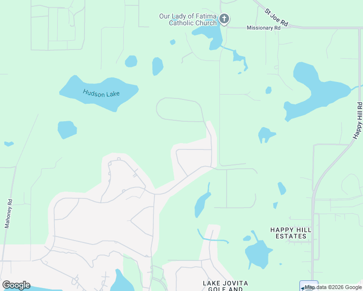 map of restaurants, bars, coffee shops, grocery stores, and more near 34303 Sahalee Loop in Dade City