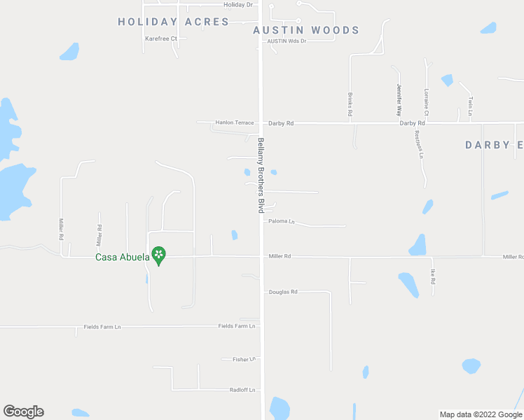 map of restaurants, bars, coffee shops, grocery stores, and more near 13716 Bellamy Brothers Boulevard in Dade City