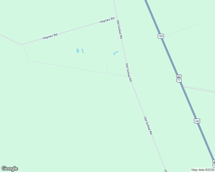map of restaurants, bars, coffee shops, grocery stores, and more near 25 Old Goliad Road in Refugio