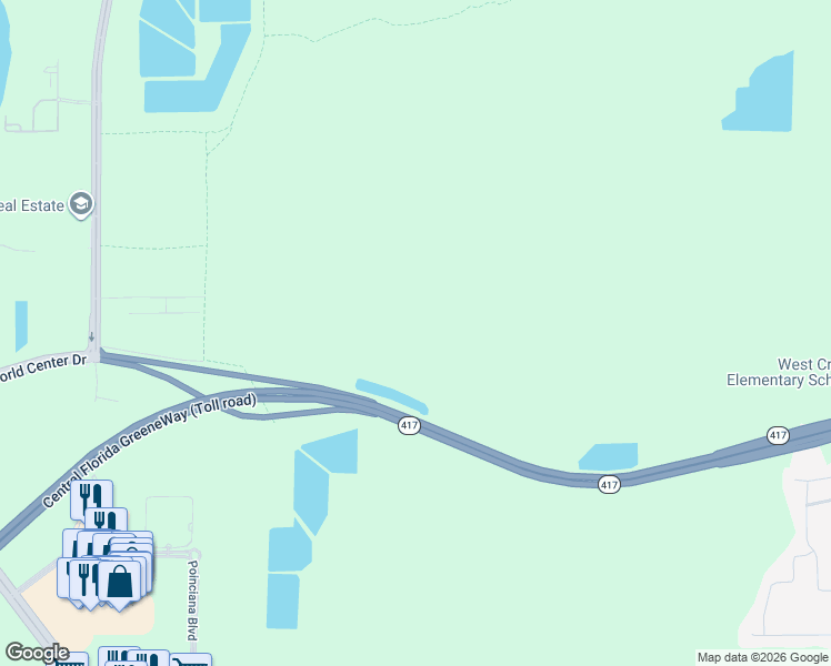 map of restaurants, bars, coffee shops, grocery stores, and more near in Hunters Creek