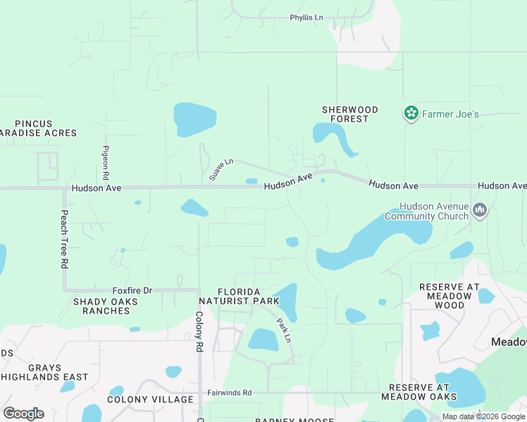 map of restaurants, bars, coffee shops, grocery stores, and more near 12250 Sharon Street in Hudson