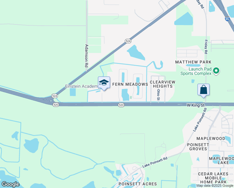 map of restaurants, bars, coffee shops, grocery stores, and more near 362 Cressa Circle in Cocoa