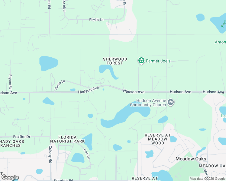 map of restaurants, bars, coffee shops, grocery stores, and more near 12530 Hudson Avenue in Hudson