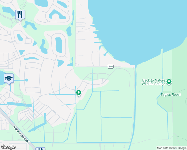 map of restaurants, bars, coffee shops, grocery stores, and more near 13300 Bromborough Drive in Orlando