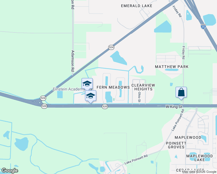 map of restaurants, bars, coffee shops, grocery stores, and more near 822 Cressa Circle in Cocoa