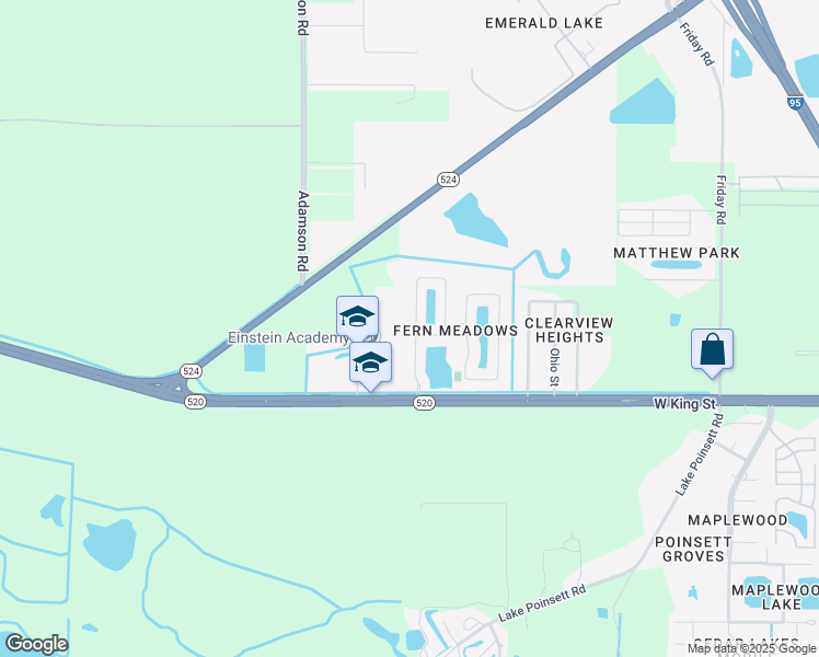 map of restaurants, bars, coffee shops, grocery stores, and more near 452 Cressa Circle in Cocoa