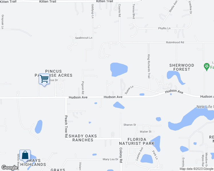map of restaurants, bars, coffee shops, grocery stores, and more near 14101 Dream Oak Drive in Hudson