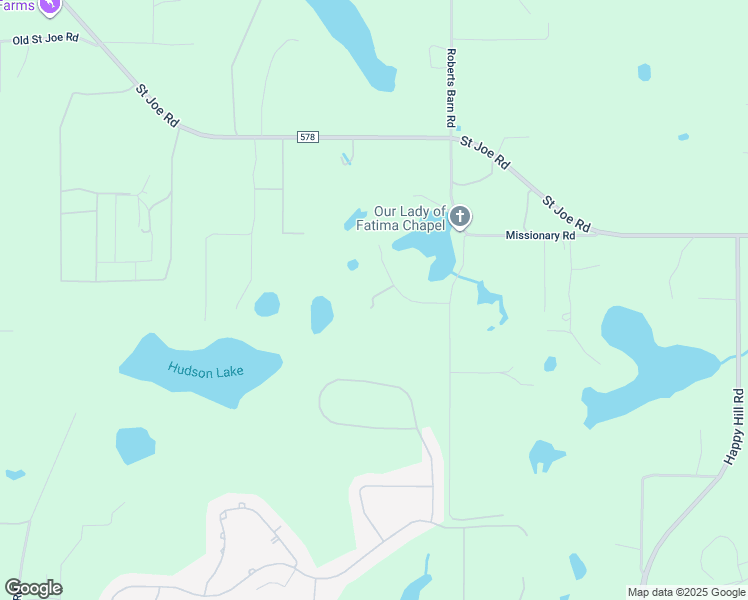 map of restaurants, bars, coffee shops, grocery stores, and more near 34348 Mission Valley Drive in Dade City
