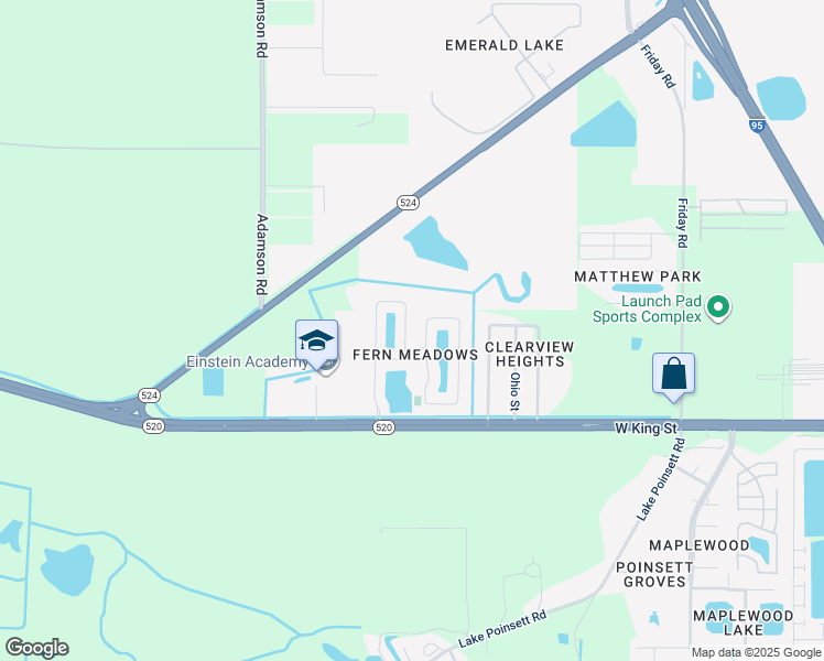 map of restaurants, bars, coffee shops, grocery stores, and more near 742 Cressa Circle in Cocoa